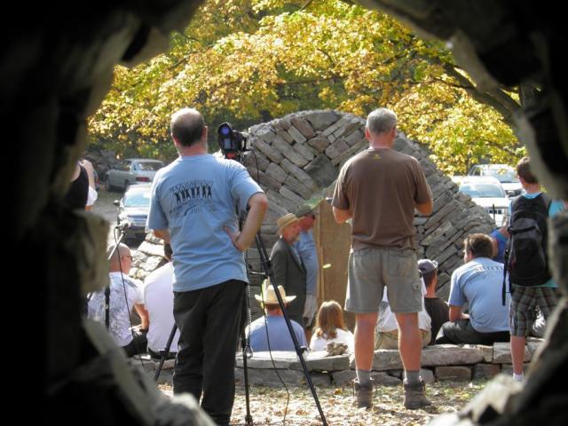 looking thru the telescope